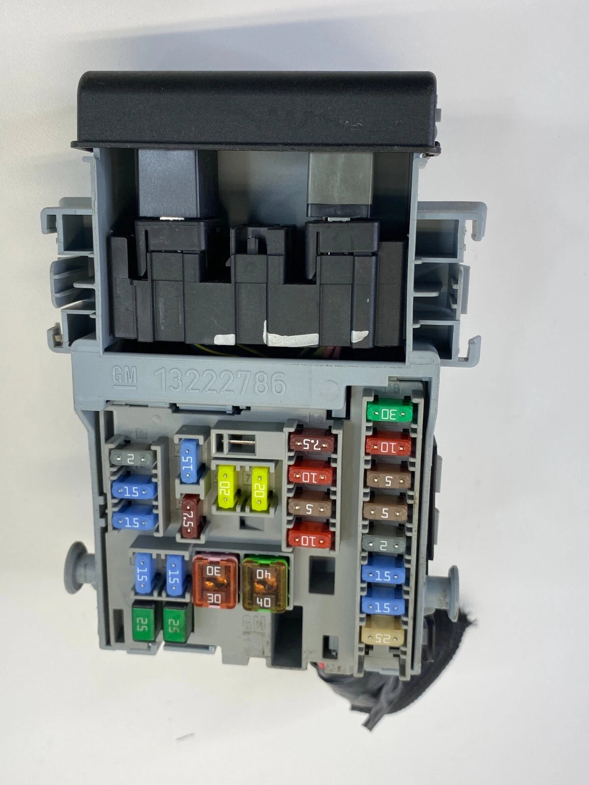 2013-2015 CHEVROLET MALIBU 2.5L INTERIOR FUSE BOX RELAY PANEL UNIT OEM 13222786