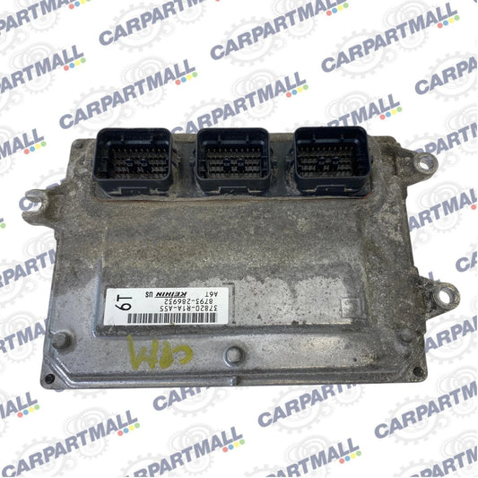 2012 HONDA CIVIC 1.8L L4 A/T ENGINE CONTROL MODULE UNIT ECM ECU 37820-R1A-A55