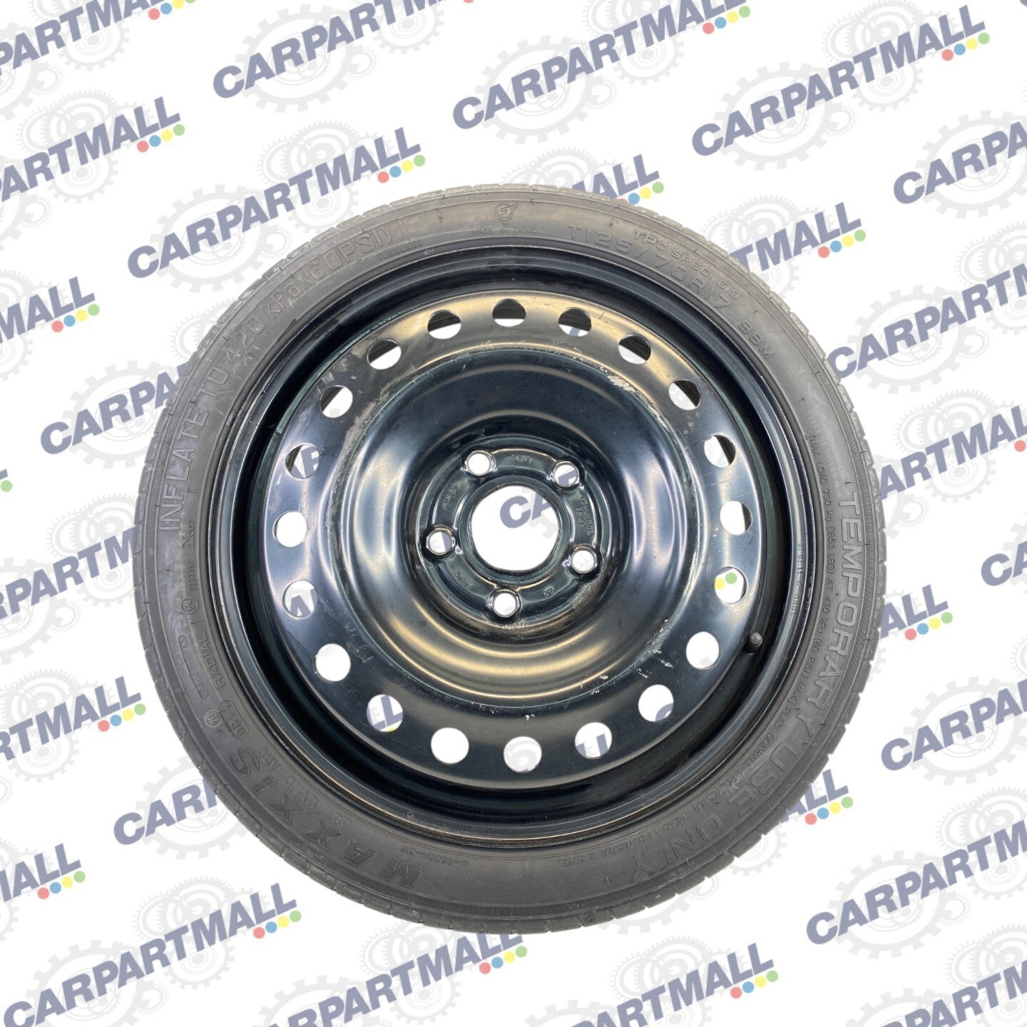 10-16 Buick LaCrosse Emergency Spare Tire Wheel Rim Compact Donut T125/70R17 98M