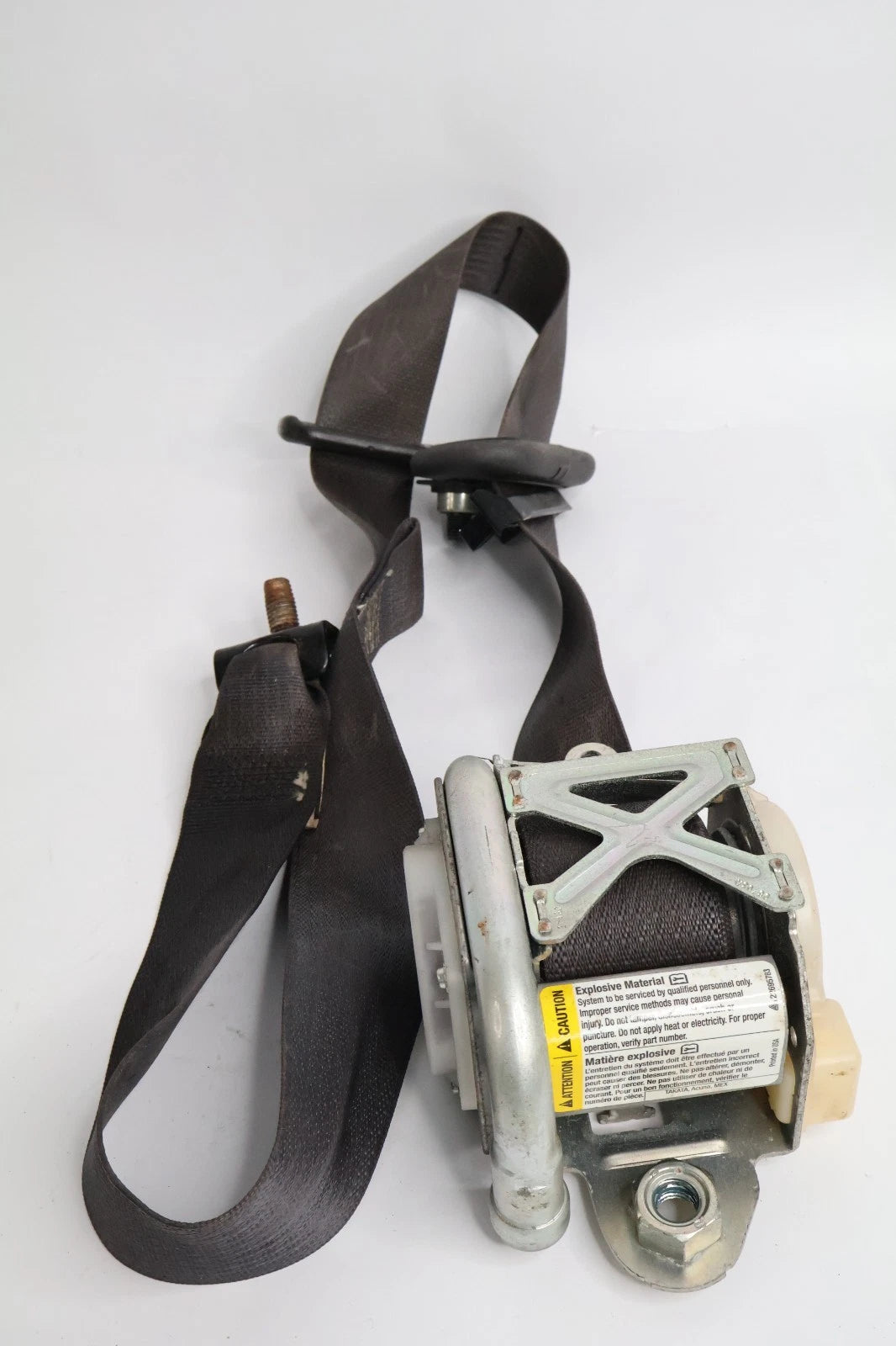 2006-2010 HUMMER H3 FRONT LEFT DRIVER SEAT BELT RETRACTOR 15226490 OEM FACTORY