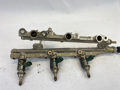 2006-2013 LEXUS IS250 ENGINE FUEL RAIL W/ INJECTOR INJECTORS SET OF 3 OEM