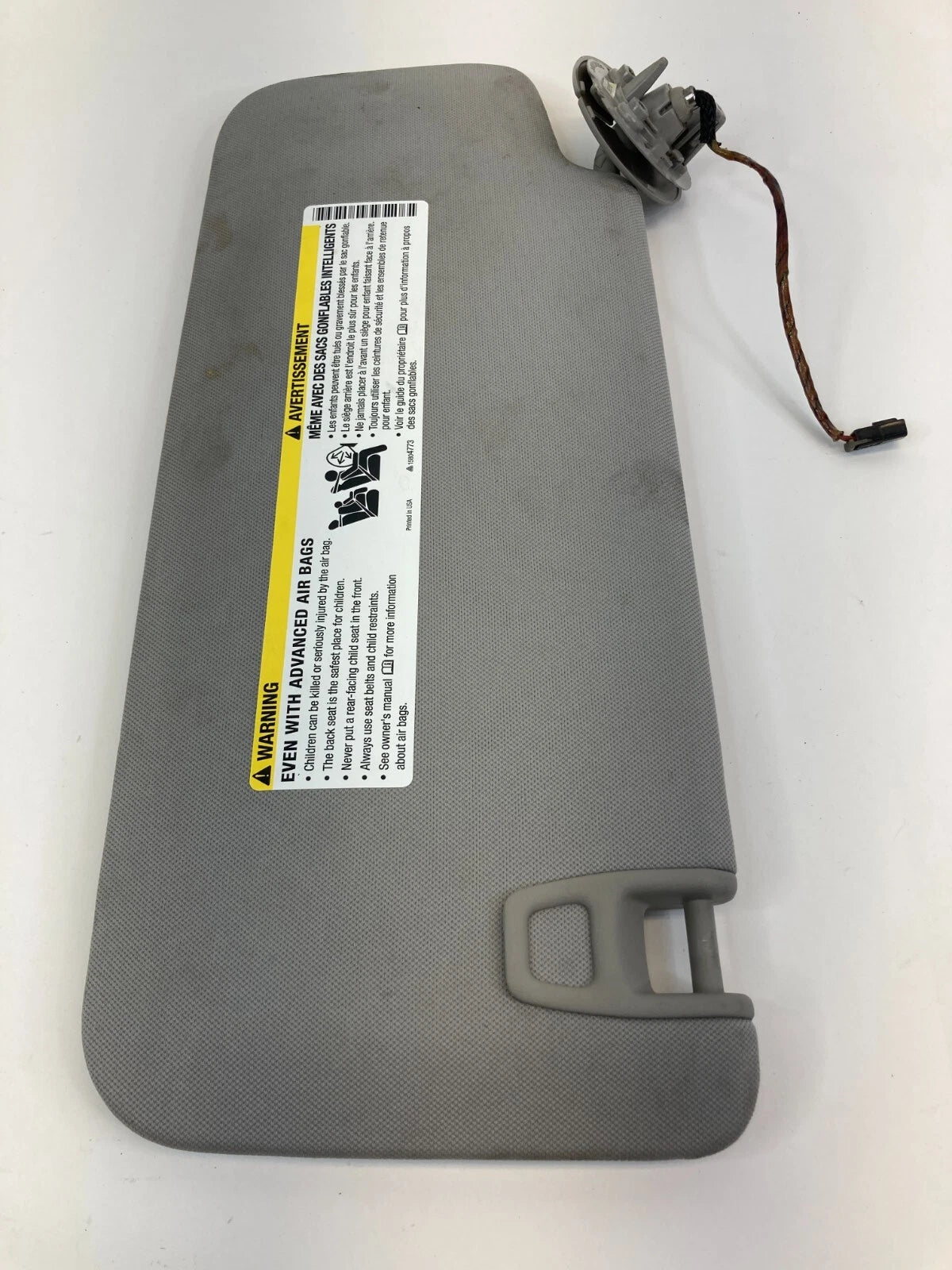 2009-2017 TRAVERSE 2008-2017 ENCLAVE RIGHT PASSENGER SUNVISOR SUN VISOR GRAY OEM