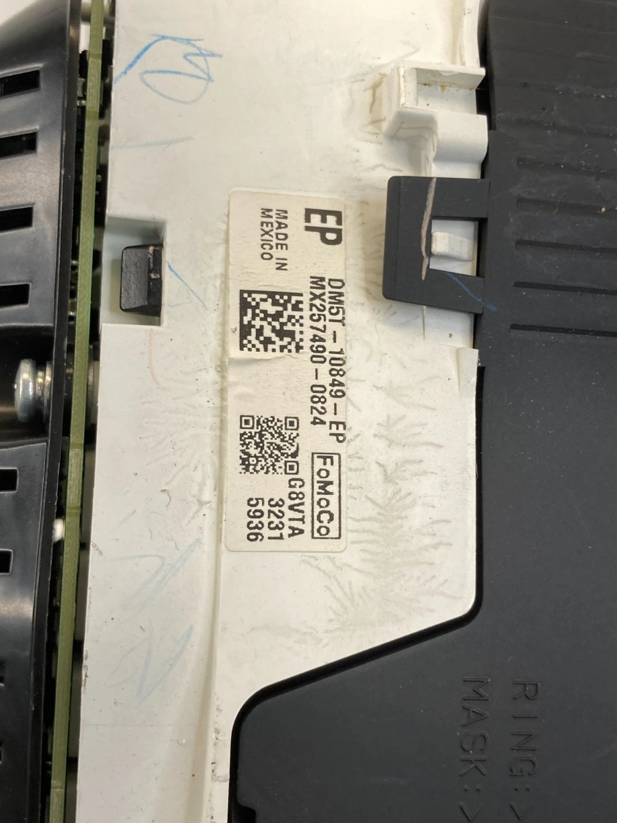 2013 FORD C-MAX SPEEDOMETER INSTRUMENT CLUSTER UNKNOWN MILES DM5T-10849-EP OEM