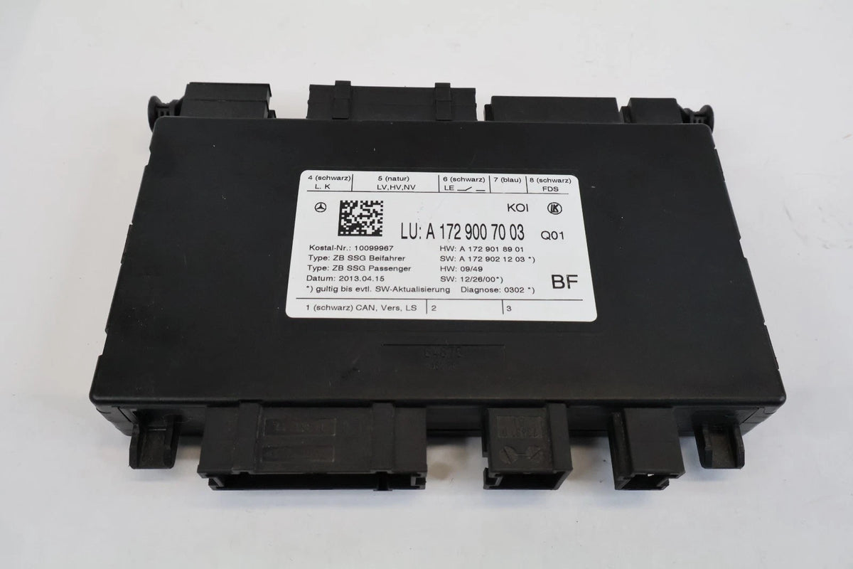 2010-2016 MERCEDES E350 W212 RIGHT POWER SEAT BODY CONTROL MODULE 1729007003 OEM