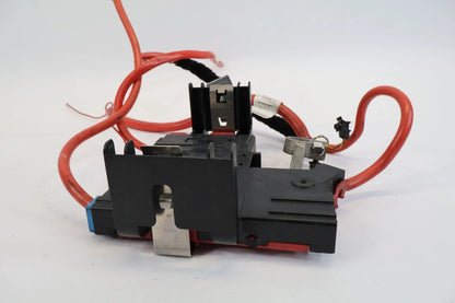 11-16 BMW 528i REAR POSITIVE BATTERY CABLE TERMINAL MODULE FUSE BOX 9240490 OEM