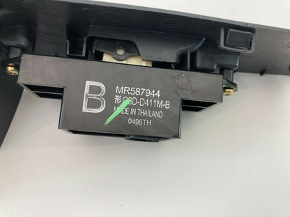 07-13 Mitsubishi Outlander Rear Left Side Door Window Control Switch MR587944