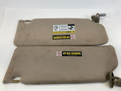 2007-2014 Honda Ridgeline Left & Right Sunvisor Sun Visors Set w/Light OEM