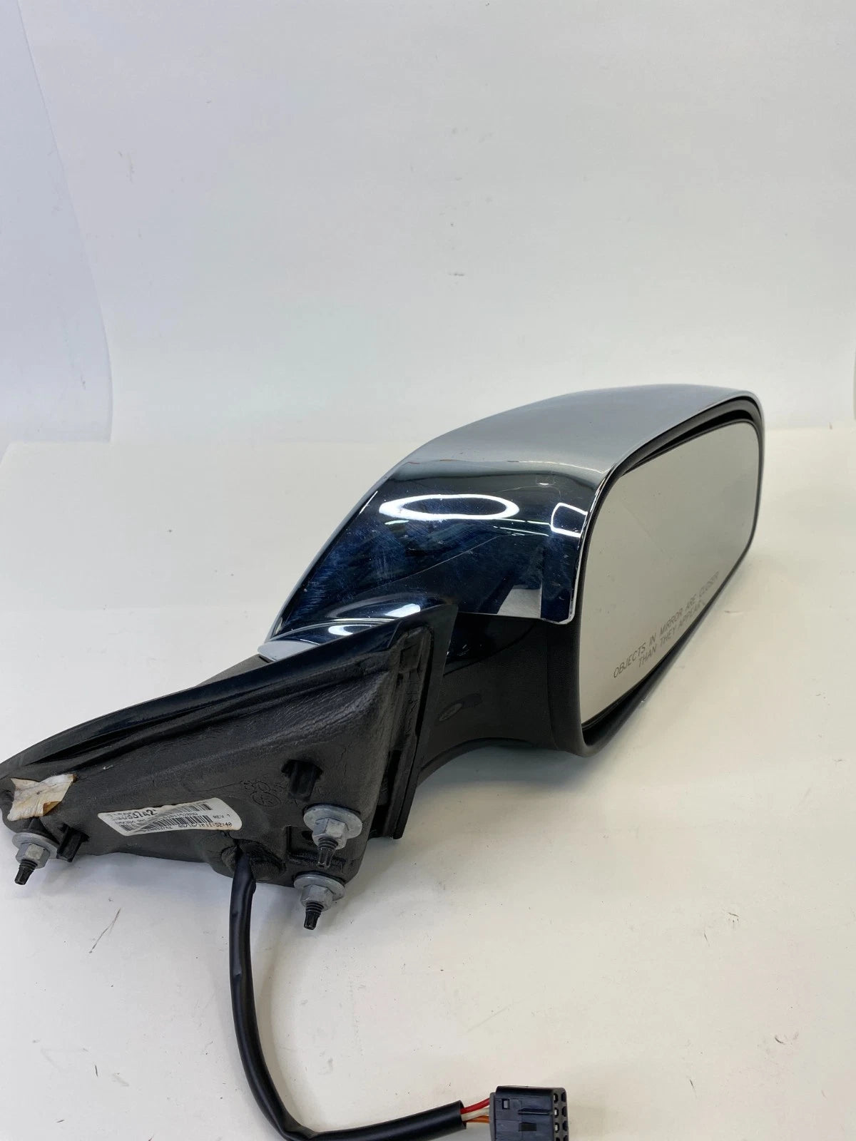 2008-2012 CHEVY MALIBU FR RIGHT SIDE VIEW POWER DOOR MIRROR CHROME 20893742 OEM