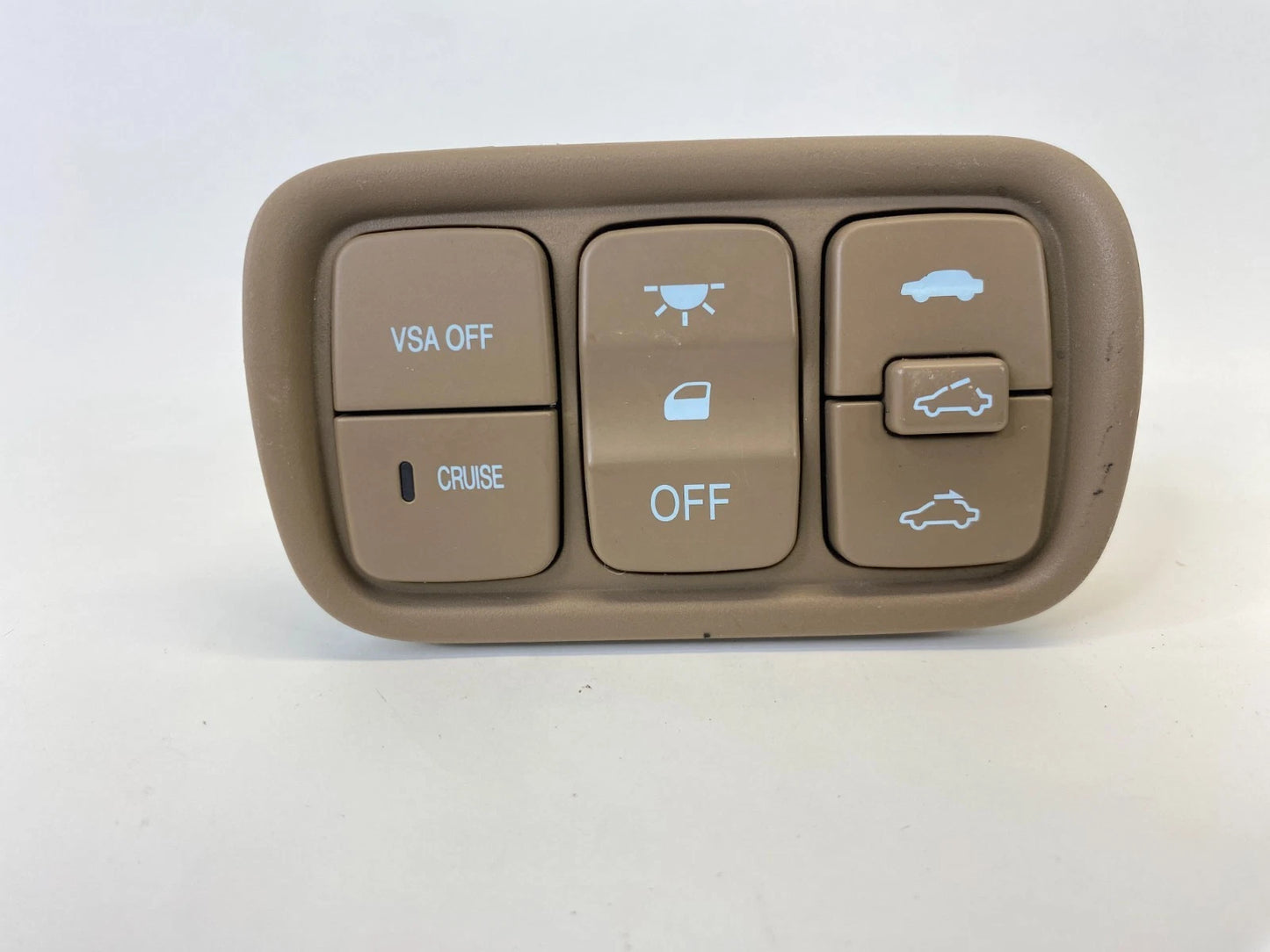 2003-2008 HONDA PILOT CRUISE VSA CONTROL INNER LIGHT LAMP & SUNROOF SWITCH