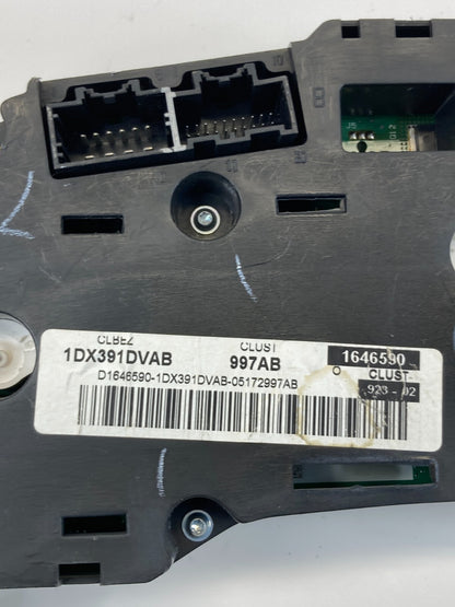 2008 2009 Dodge Caliber Instrument Cluster Speedometer 1DX391DVAB Unknown Miles