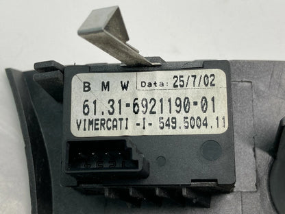 02-04 BMW 745LI 745I PARKING SENSOR DISTANCE CONTROL SWITCH BEZEL 6131692119001