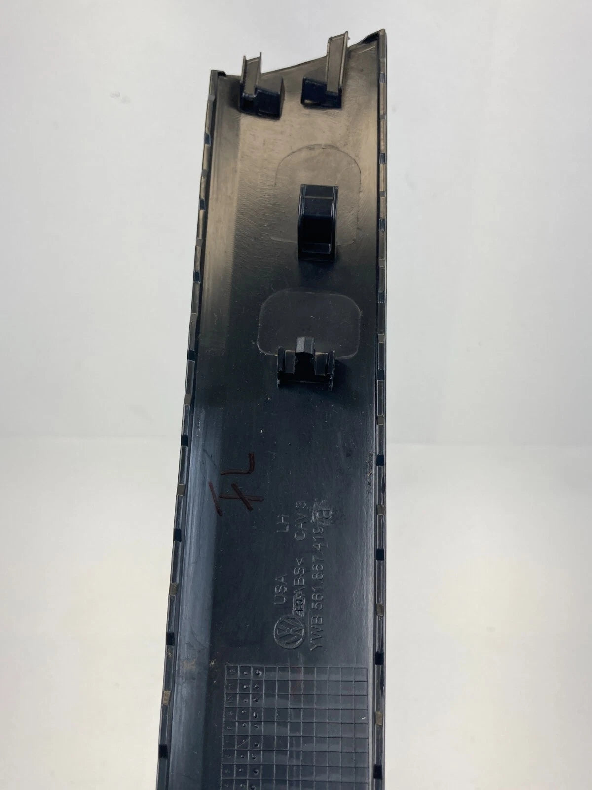 2012-2015 VW VOLKSWAGEN PASSAT REAR LEFT DRIVER DOOR PANEL MOLDING BEZEL