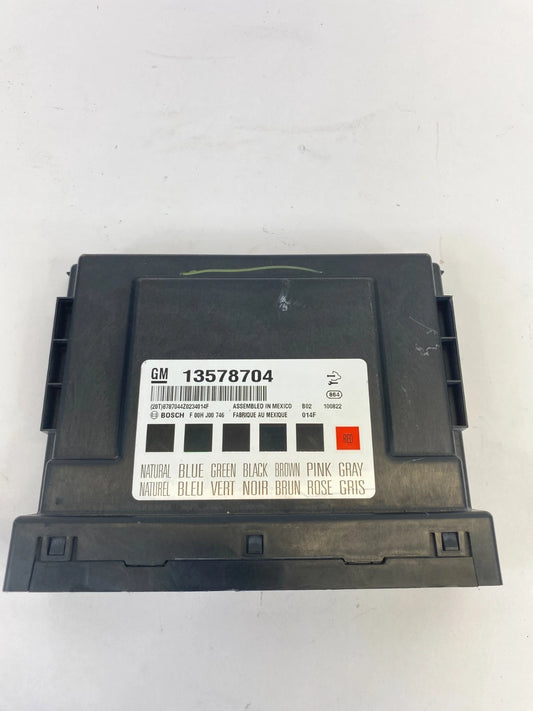 2010 2011 CHEVY EQUINOX TERRAIN BODY COMPUTER CONTROL MODULE BCM 13578704 OEM