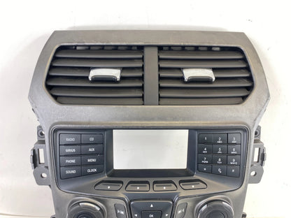 13-15 FORD EXPLORER RADIO DASH BEZEL CLIMATE CONTROL PANEL W/ VENT DB5T18A802DB