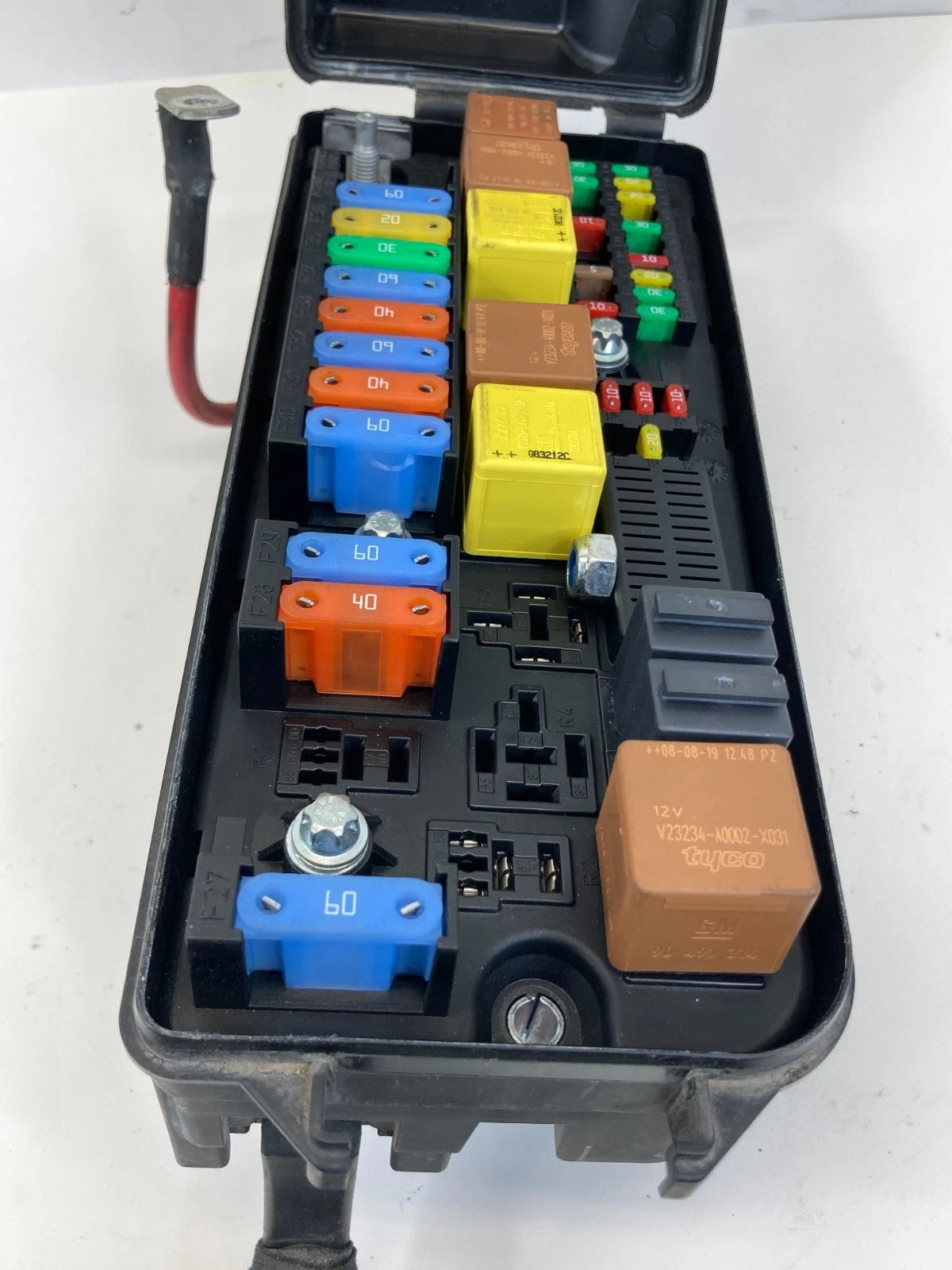 2003-2011 SAAB 9-3 9-3x 2.0L TURBO AWD ENGINE FUSE BOX RELAY BLOCK COMPARTMENT