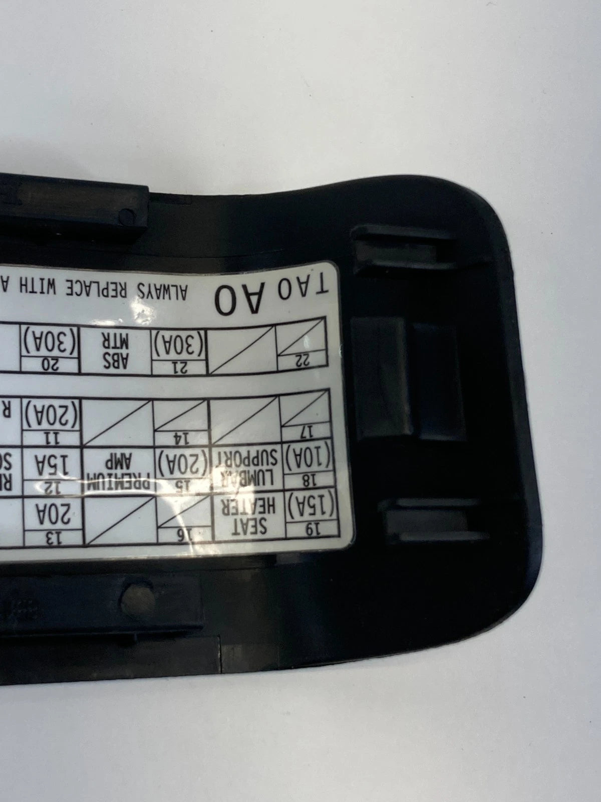 08-12 HONDA ACCORD LOWER DASH INTERIOR FUSE BOX FUSEBOX DOOR COVER 83112TA0A010