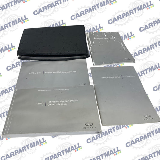 2010 10 Infiniti QX56 Owner Manual Warranty Information Guide W/ Case OEM