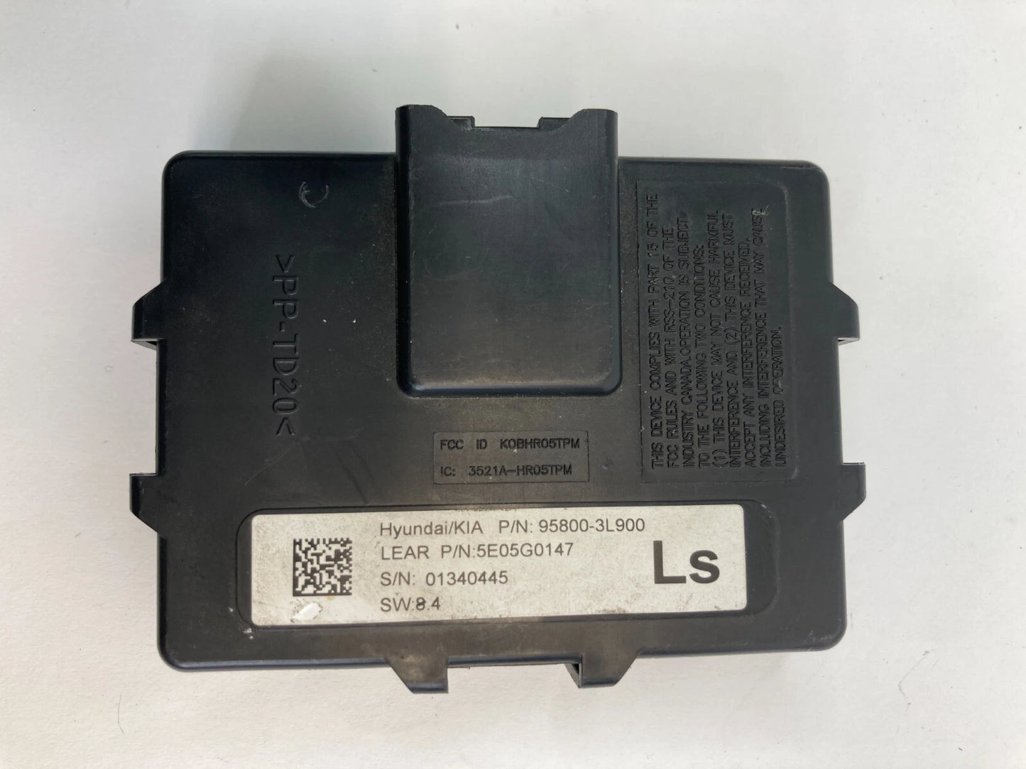 08-10 HYUNDAI ELANTRA 2.0L AT TPMS TIRE PRESSURE MONITORING MODULE 95800-3L900