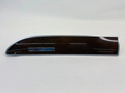 2005-2008 AUDI A6 QUATTRO /06-08 A6 DASH RIGHT PASSENGER TRIM COVER 4F1853190