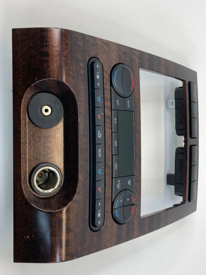 07-14 FORD EXPEDITION AUDIO AC CLIMATE CONTROL SWITCH PANEL & RADIO BEZEL OEM