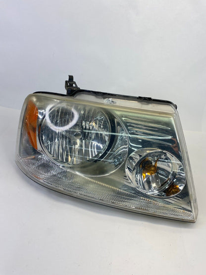 04-08 Ford F-150 Front Right Headlight Light Headlamp Halogen 4L3X-13005-A OEM