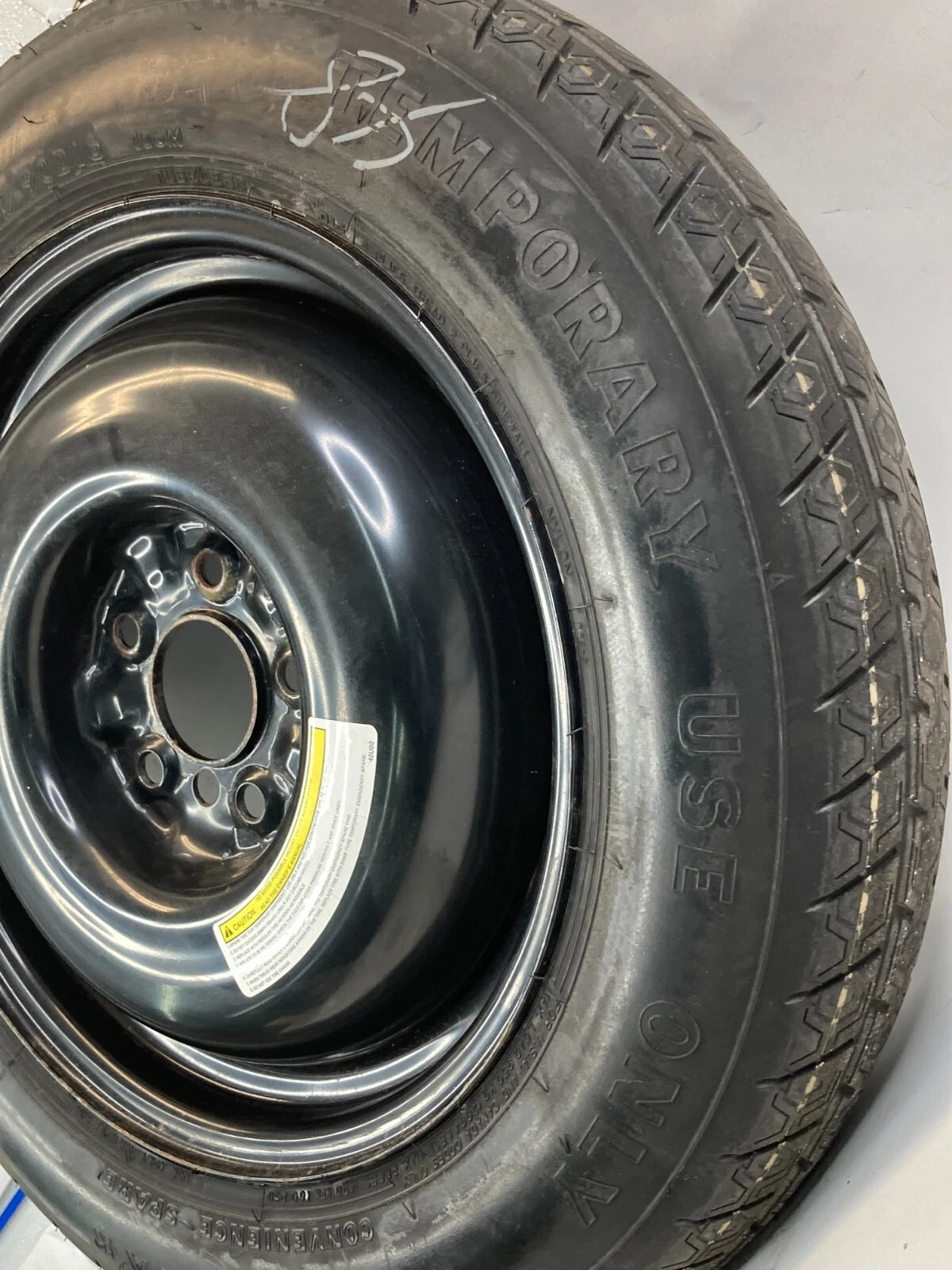 03-05 INFINITI G35 COUPE EMERGENCY SPARE TIRE COMPACT DONUT 145/90D16 16" R16