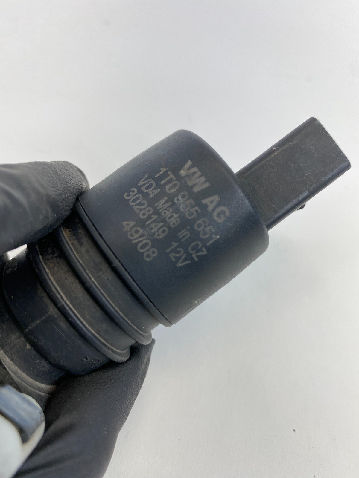 1999-2023 Volkswagen Jetta Front Windshield Washer Wiper Fluid Pump 1T0-955-651