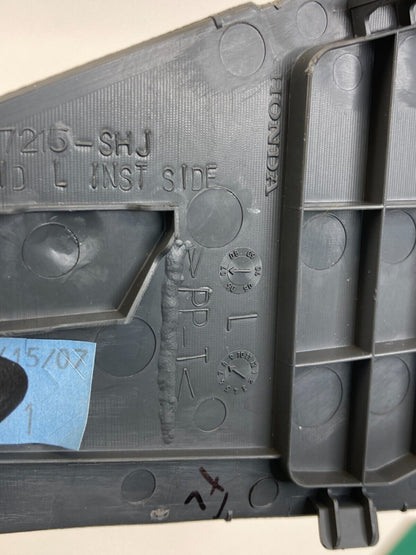 2005-2010 Honda Odyssey Left Side Dash End Cap Cover Trim Panel 77215-SHJ OEM