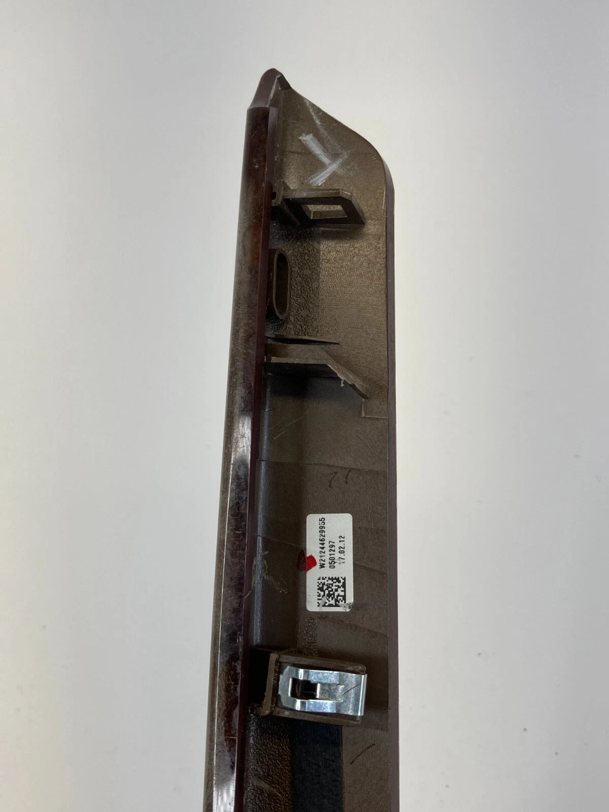 2012-2016 MERCEDES-BENZ E350 RIGHT CENTER CONSOLE COVER TRIM BEZEL WOODGRAIN