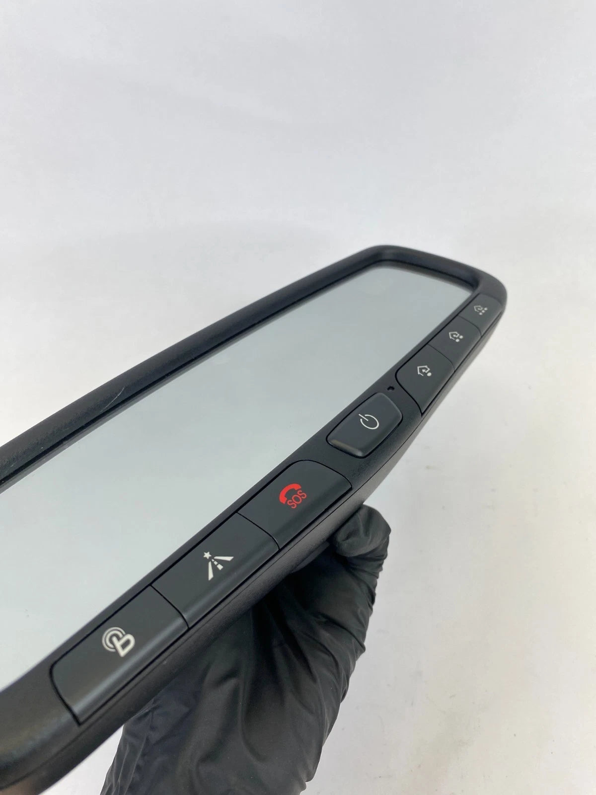 12-19 SONATA 13-20 SANTA FE REAR VIEW INTERIOR MIRROR W/ HOMELINK E1102666 OEM