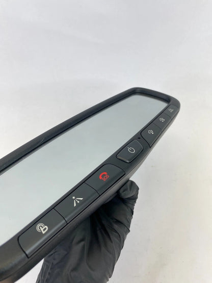 12-19 SONATA 13-20 SANTA FE REAR VIEW INTERIOR MIRROR W/ HOMELINK E1102666 OEM
