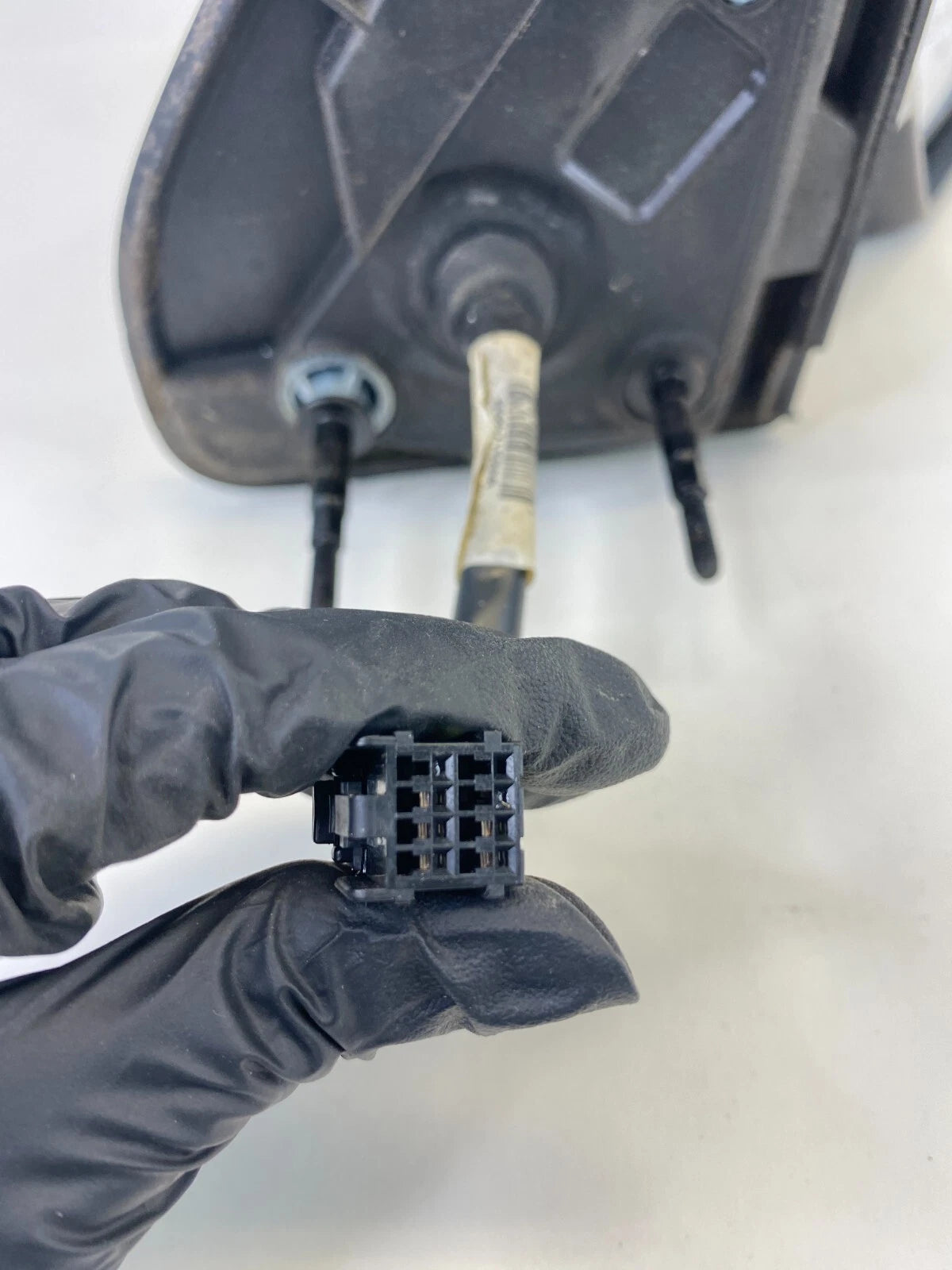 08-12 JEEP LIBERTY RH PASSENGER POWER HEATED SIDE VIEW MIRROR BLACK 68067152AA