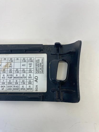 2003-2007 HONDA ACCORD INTERIOR KICK PANEL FUSE BOX COVER 83162-SDA-A000 OEM