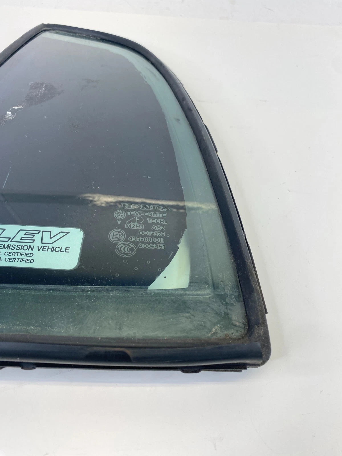 2004-2008 Acura TL Rear Left Side Door Window Quarter Glass 73491-SEP OEM