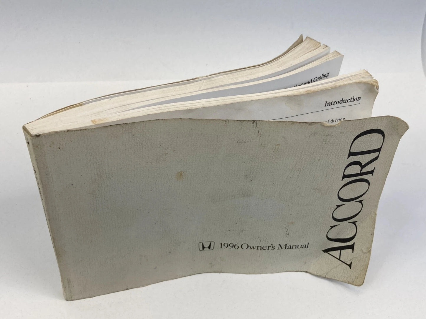 1996 96 HONDA ACCORD SEDAN OWNER'S MANUAL BOOK SET OEM