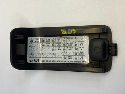 09 10 11 12 13 14 ACURA TSX INTERIOR CABIN FUSE BOX COVER BEZEL PANEL LID OEM