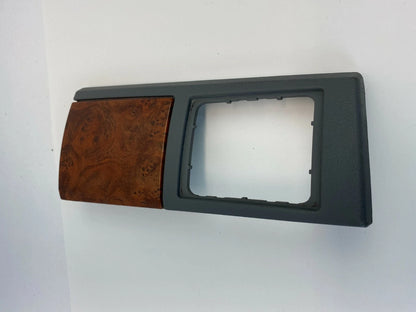 08-10 DODGE GRAND CARAVAN DASH HEADLIGHT SWITCH BEZEL COVER TRIM WOOD 1DT61TRMAA