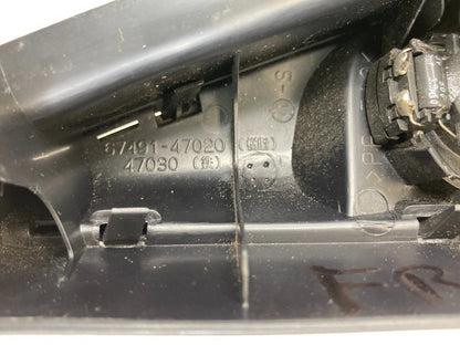 04-09 TOYOTA PRIUS RH PASSENGER SIDE DOOR TWEETER SPEAKER COVER 6749147020 OEM