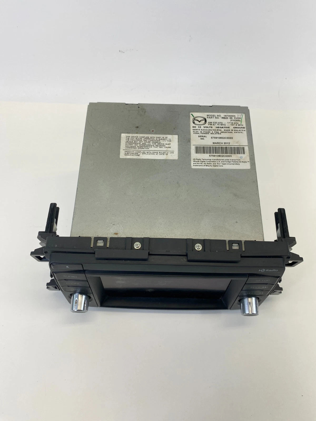 2013-2015 Mazda CX-5 AM/FM Radio Receiver CD Player Screen KE40-66-DV0A