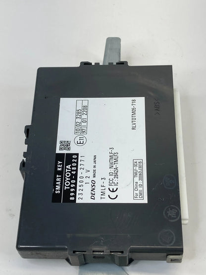 2008-2010 TOYOTA HIGHLANDER SMART KEY CONTROL MODULE UNIT 89990-48020 OEM
