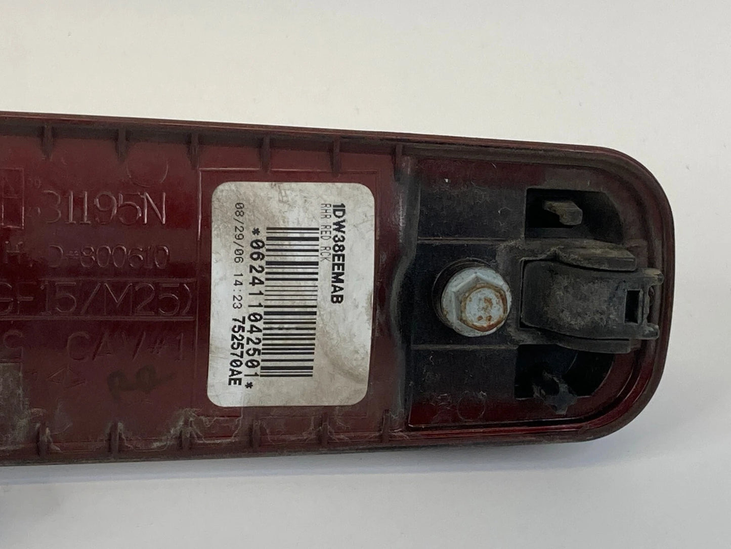 2006 2007 JEEP COMMANDER REAR RIGHT SIDE EXTERIOR DOOR HANDLE 5HS56TRMAA