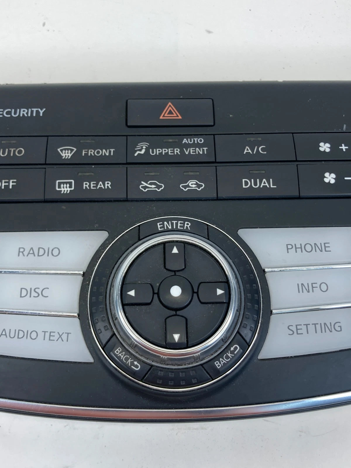 06 07 Infiniti M35 AC HEATER TEMPERATURE CONTROL W/ NAVIGATION 28395-EH000 OEM