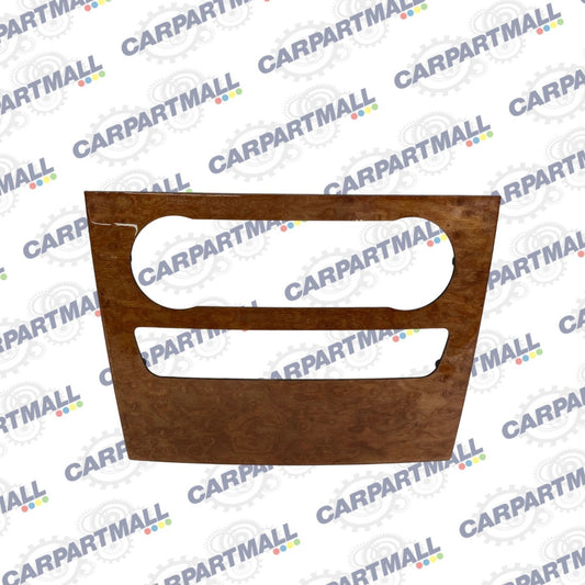 2006-2011 Mercedes-Benz ML 350 ML350 Lower Dash Radio Bezel Trim Panel Wood