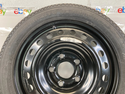 11-14 BUICK REGAL EMERGENCY SPARE TIRE WHEEL RIM COMPACT DONUT T125/80R16 97M
