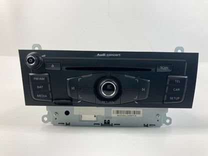 2010-2012 Audi A4 Quattro Radio AM/FM CD Player Stereo Receiver 8T1-035-186-R