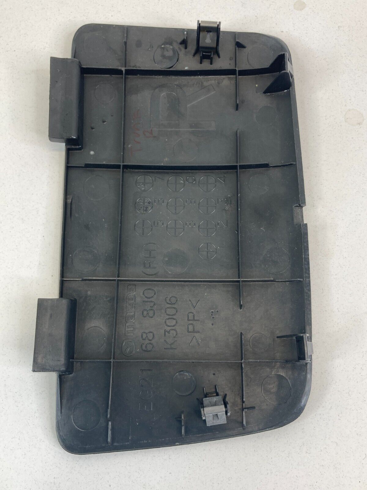 2007-2012 Mazda CX-7 CX7 Rear Right Luggage Compartment Lower Panel EG21688J0