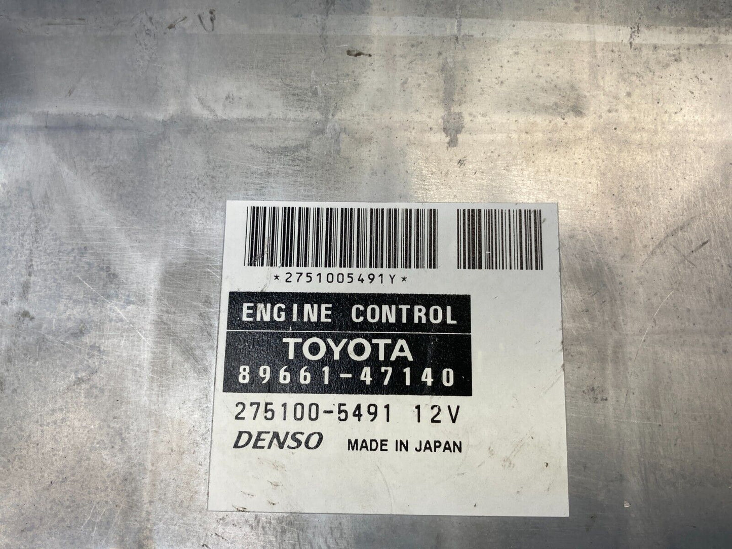 06 07 Toyota Prius 1.5L Engine Computer Control Module ECM ECU PCM 89661-47140