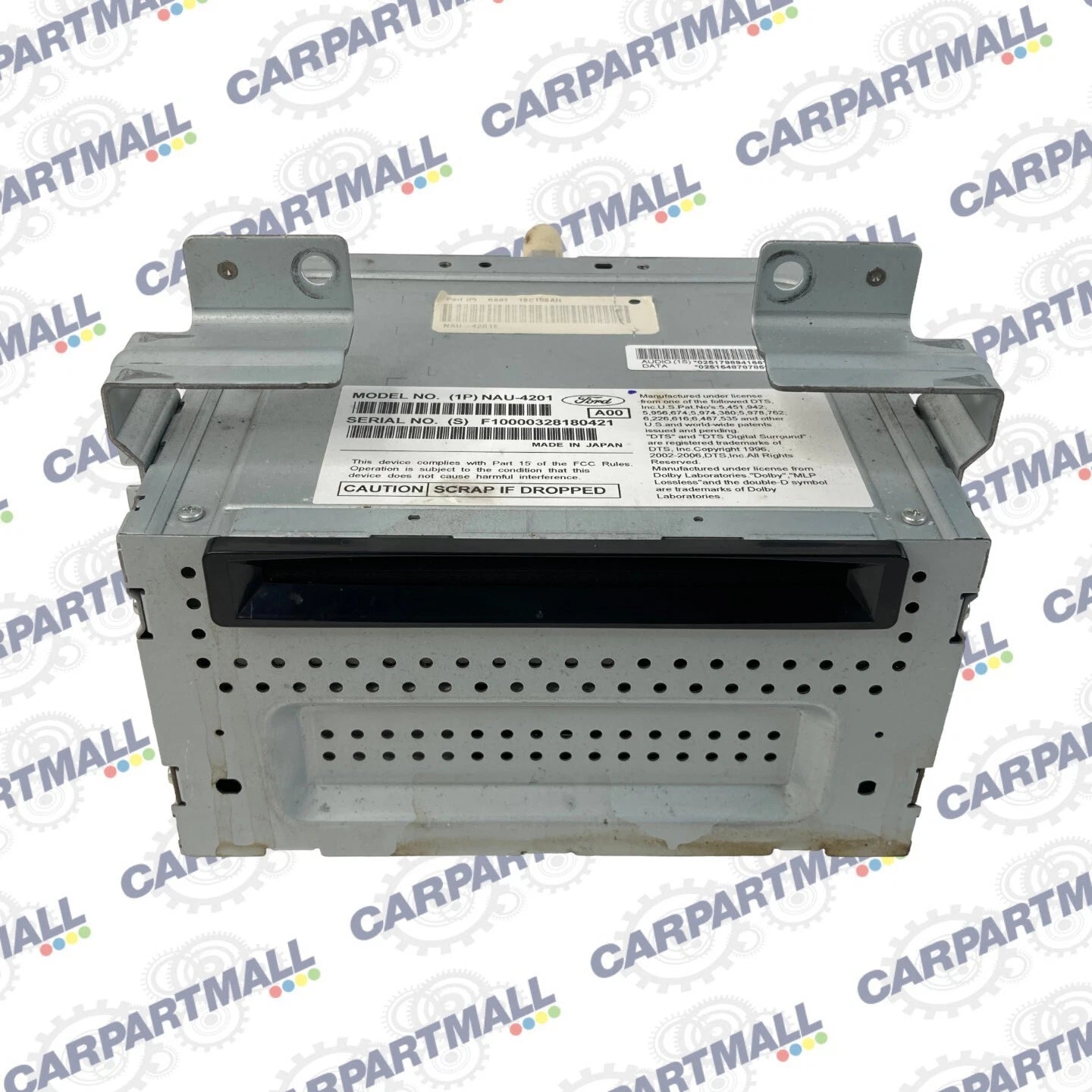 2009-2012 FORD FLEX AM/FM RADIO RECEIVER CD PLAYER AUDIO 8A8T-19C156-AH