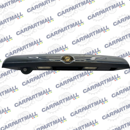 08-10 CHRYSLER TOWN & COUNTRY REAR LIFTGATE HANDLE MOLDING W/ CAMERA 05109538AC