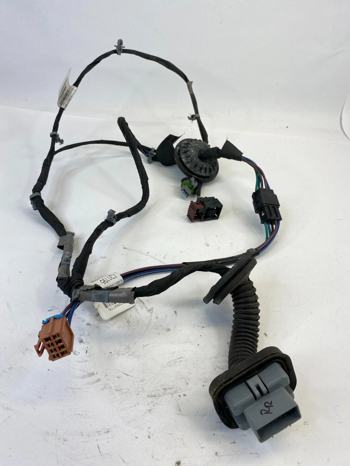 11 12 CHEVROLET MALIBU REAR RIGHT PASSENGER SIDE DOOR WIRING HARNESS 22759357